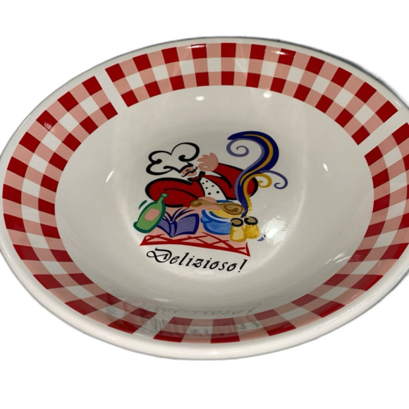 Delizioso! Tabletop Pasta Bowl. Approximately 12” x2.5”. - Picture 2 of 10
